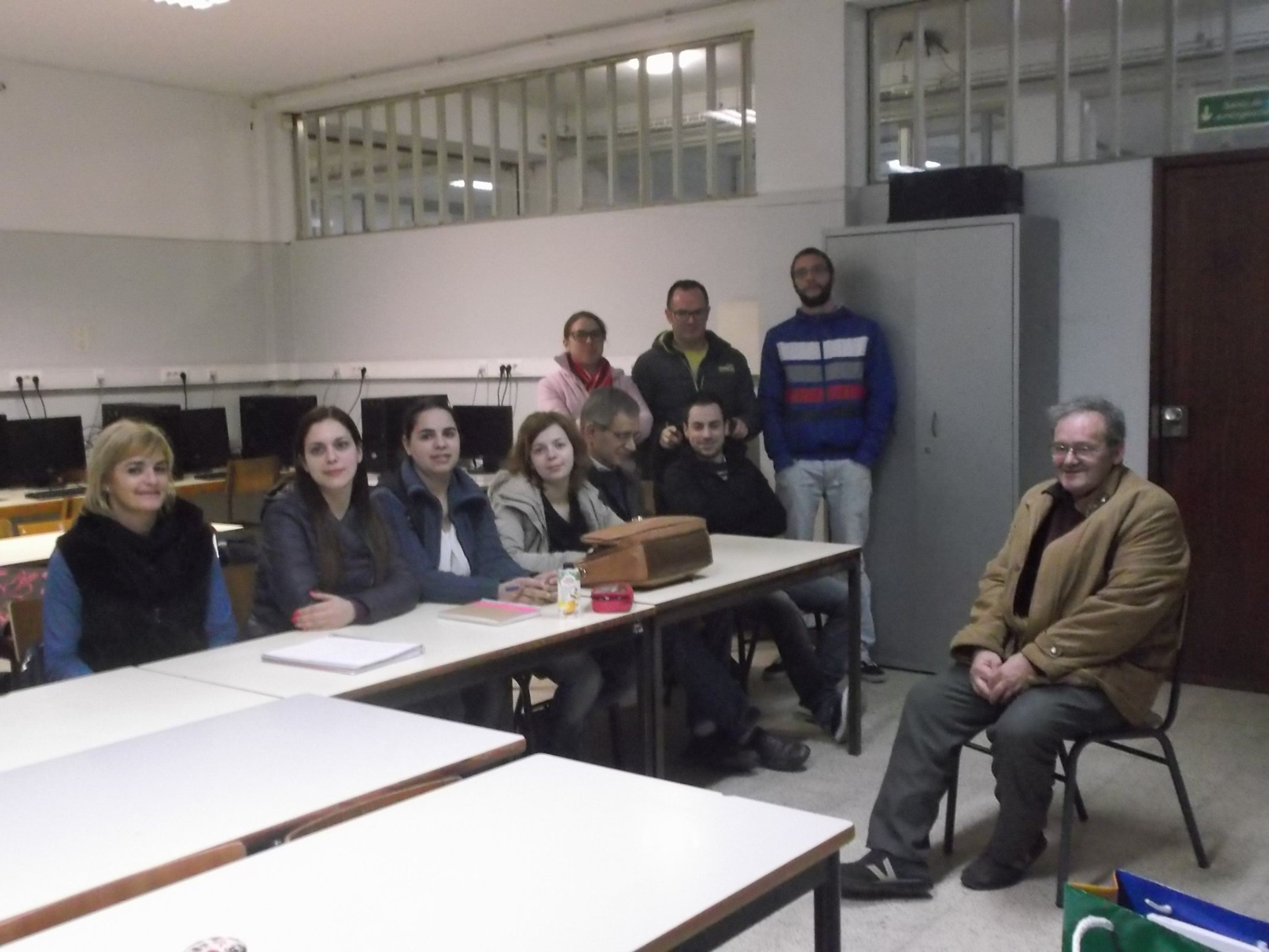 Alunos da Serafim Leite e eu
